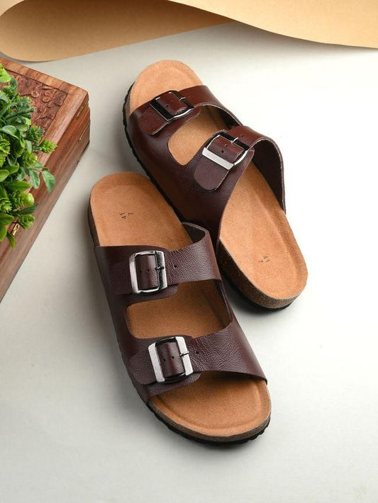 Mens Leather Slippers