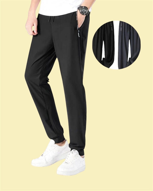 Solid Lycra Track Pant