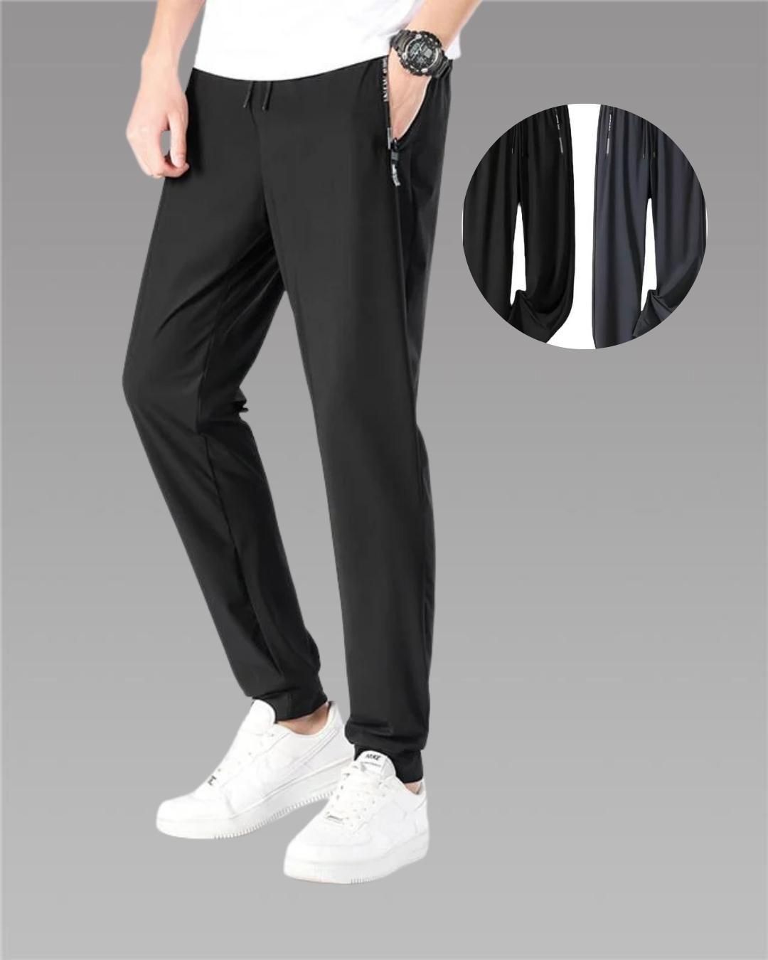 Solid Lycra Track Pant