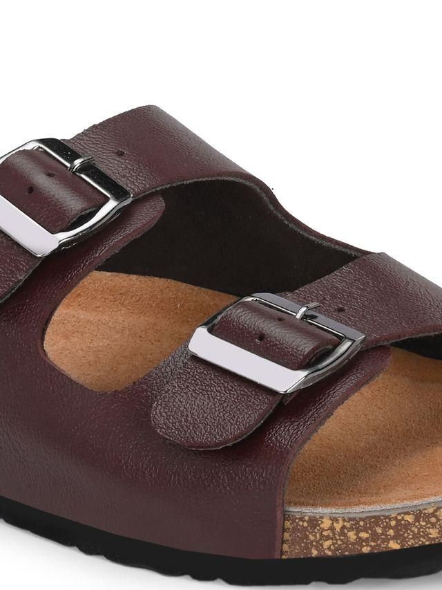 Mens Leather Slippers